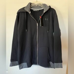 BRAND NEW UNDER ARMOUR ZIPUP HOODIE, NWT!!